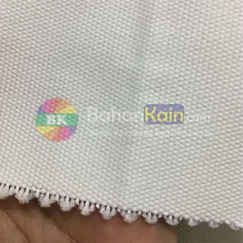 Kain Kanvas Polyester Tebal Putih – KCPE 12